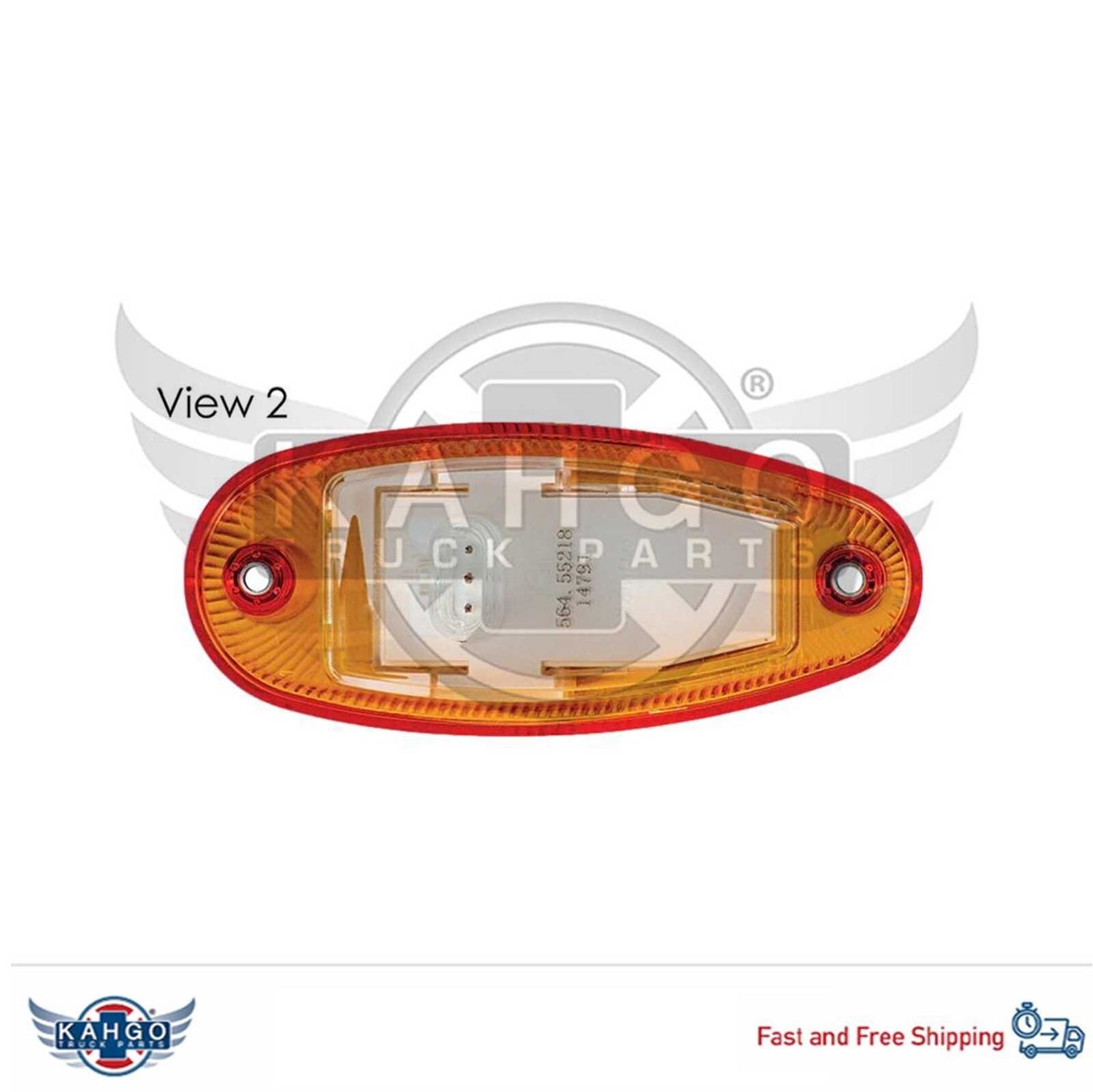 Aux Turn Signal Side Amber Lamp IHC 564.55218 3889264C91 | eBay