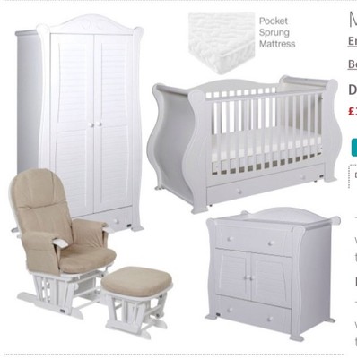 5 piece nursery set
