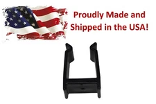 Black Bimini Top Boat Pole Clips 1-1/4 inch for Pontoon Bimini Top Support Poles
