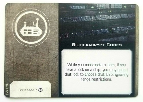 Star Wars X-Wing Miniatures - Tarjeta de actualización tecnológica individual - Segunda edición - Imagen 4 de 12