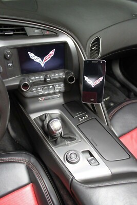 2014 2015 2016 2017 2018 2019 CHEVY CORVETTE C7 STINGRAY CELL PHONE MOUNT HOLDER