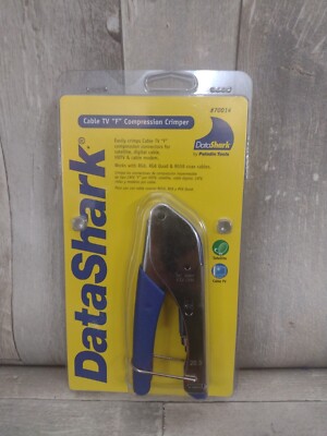 Paladin Tools DataShark TV ''F'' Compression Crimper *New* 70014. 