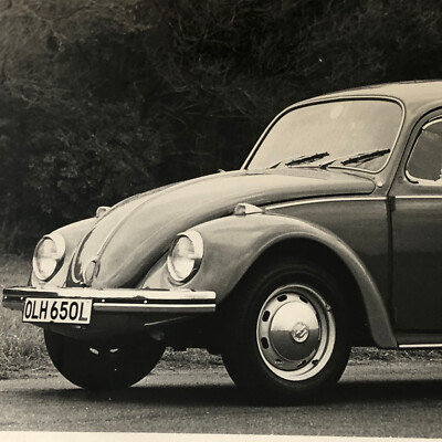 Affiche Vintage Super Beetle VW – 50x70 Cm, Poster Haute Qualité, Neuve