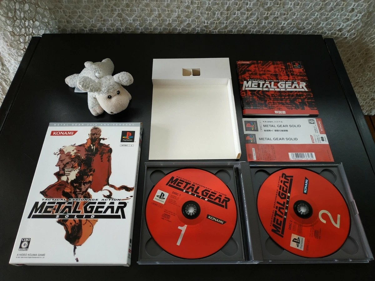 Playstation 1 (PS1) Console Bundle: Metal Gear Solid - Retro vGames