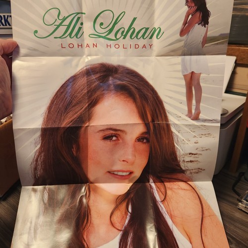Ali Lohan - Lohan Holiday (CD) Christmas Lindsay with poster - Picture 5 of 5