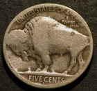 1925 S Buffalo Nickel Semi-Key Date Restored Five Cent 5c Coin D142