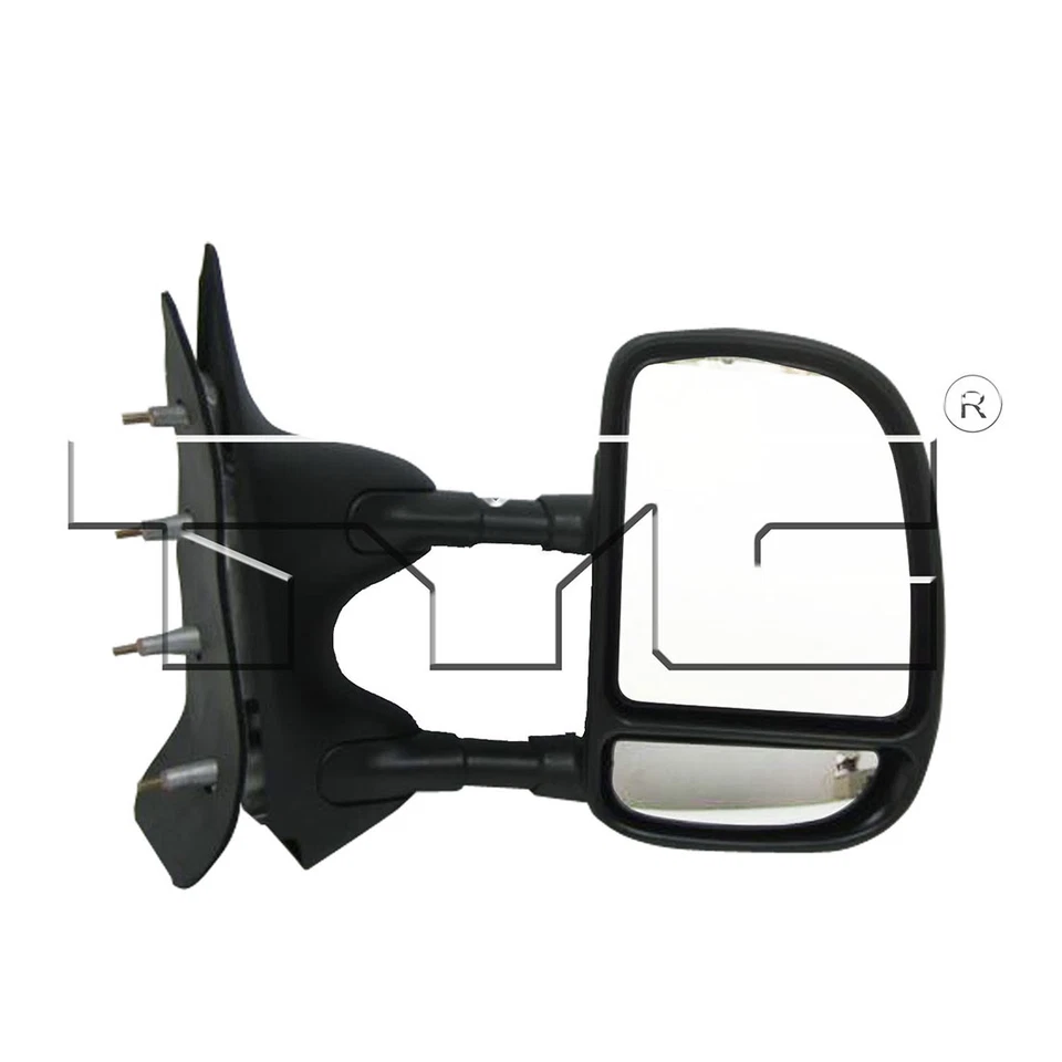 Espelho de porta esquerda direita TYC 2x para 1992 até 2008 Ford E-150 Econoline - Imagem 3 de 4