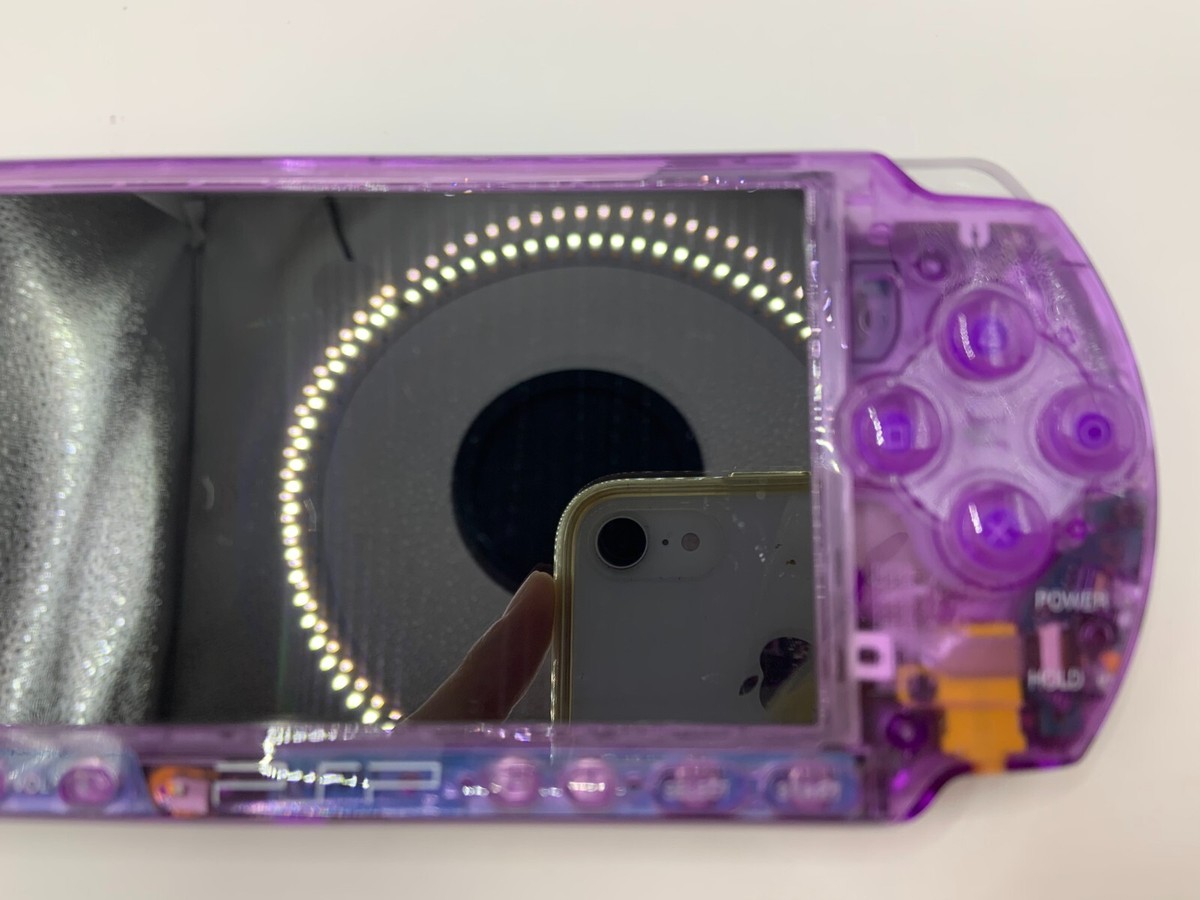 PlayStation Portable - 【美品】PSP 3000 すぐ遊べるセット(クリアパープル) Sony PSP-3000 Playstation Portable Console Clear Purple