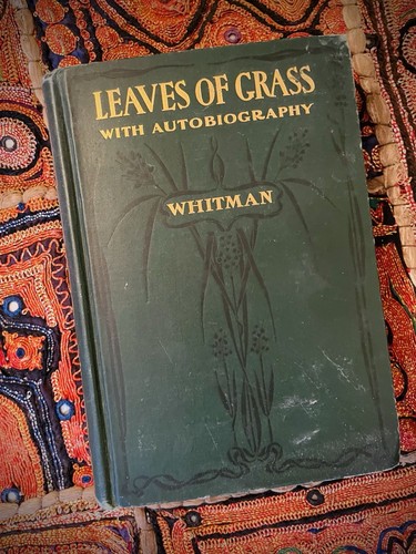 1900 LEAVES OF GRASS Walt Whitman HC David McKay Edition W/Autobiography - Picture 2 of 9