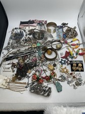 Jewelry Over 2 Pounds Bulk Bag Lot Random Crafting Scrap Costume Collection