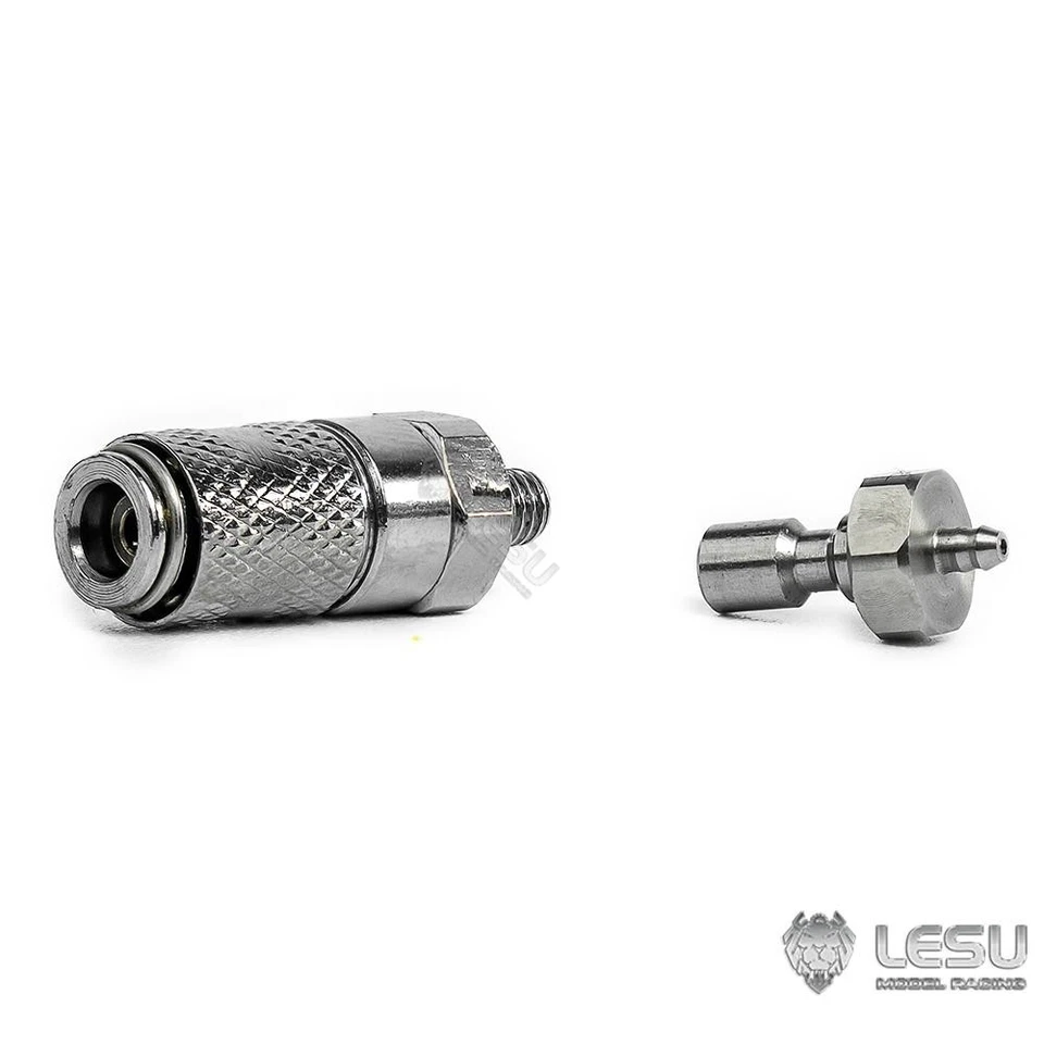 LESU Metal Quick-release Connector 2x1mm for Hydraulic RC 1/14 Truck Vehicle - Image 4 of 4