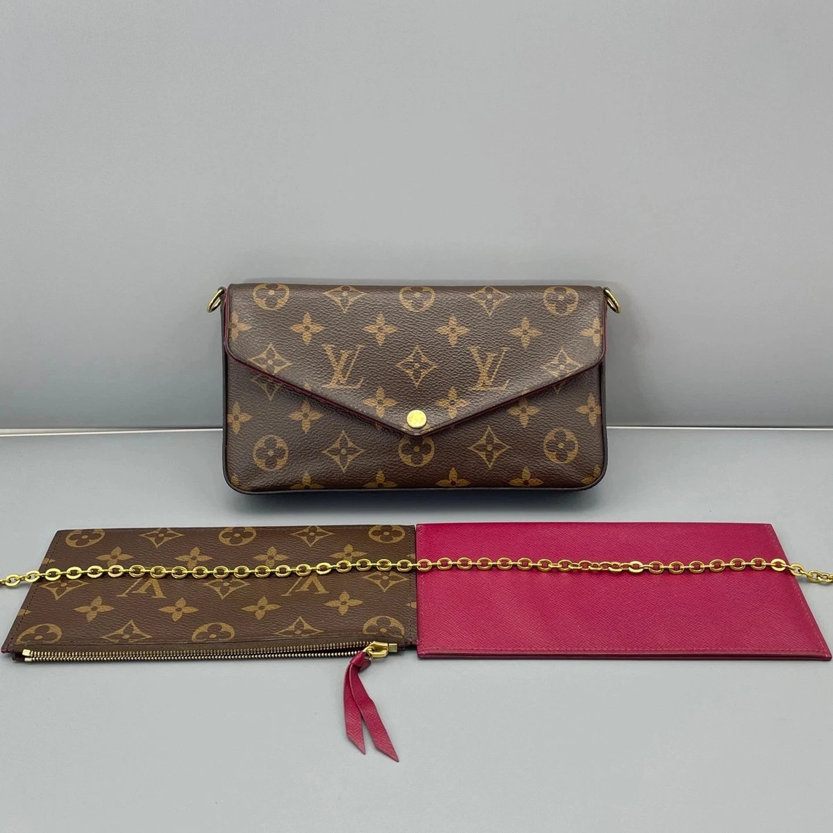 Louis Vuitton Button Clutch Bags & Handbags for Women for sale | eBay