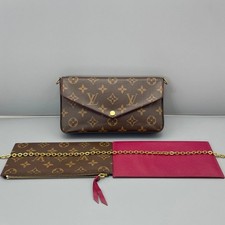 Louis Vuitton Felicie Monogram Canvas Fuchsia...