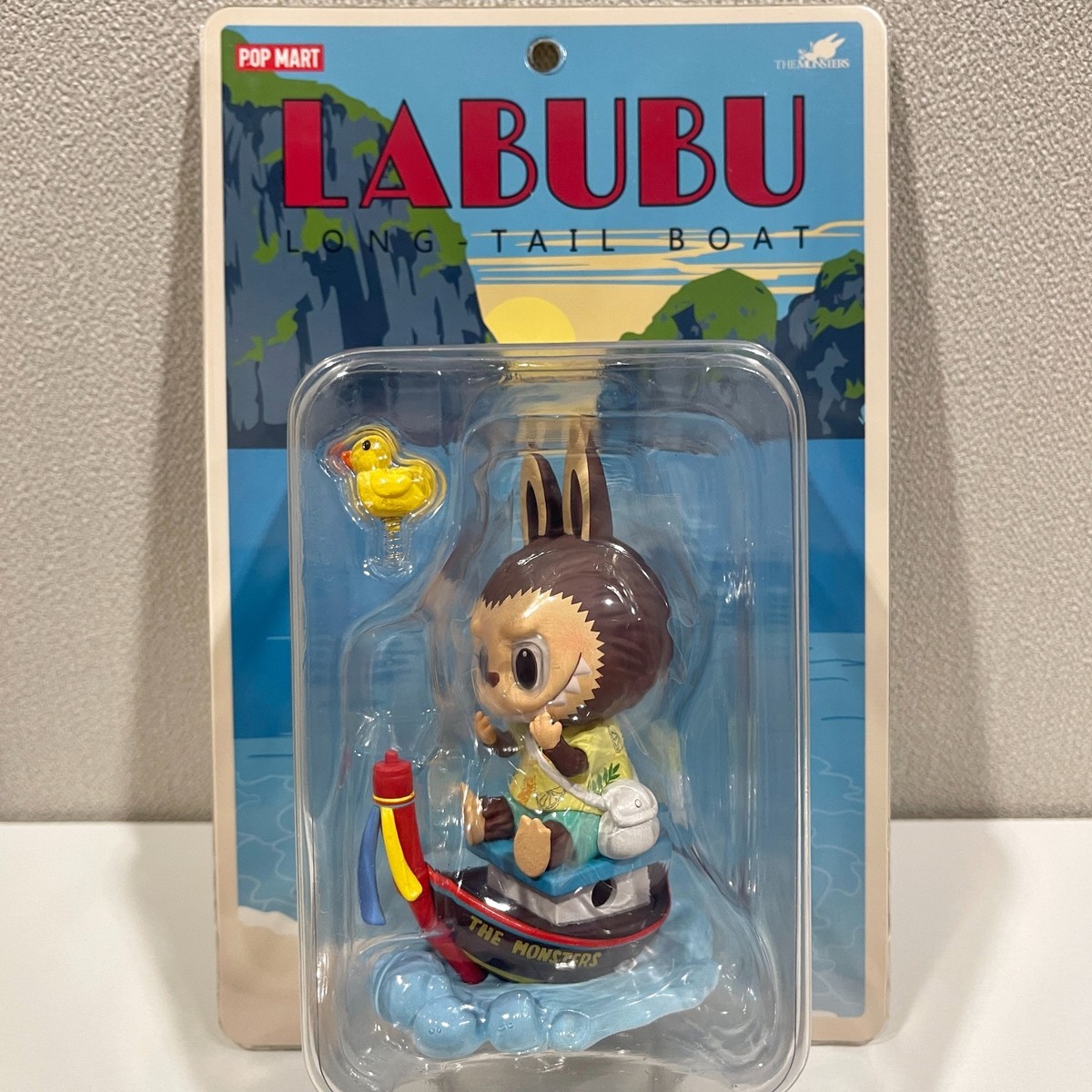 POPMART Labubu Long Tail Boatタイ限定フィギュア POP MART LABUBU Thailand Limited, Long Tail Boat Trendy Figures