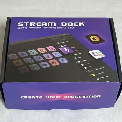 Stream Dock Streaming Console & Hub customizable LCD Macro keys Content Creators