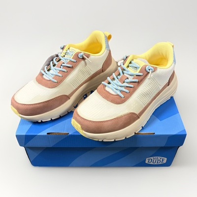 #ad Hey Dude Women#x27;s Sirocco Alta W Colorblock Sand Slip On Sneakers Size 6 NIB $39.99