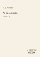 M. E. Braddon | An Open Verdict | Taschenbuch | Englisch (2026) | Volume 3