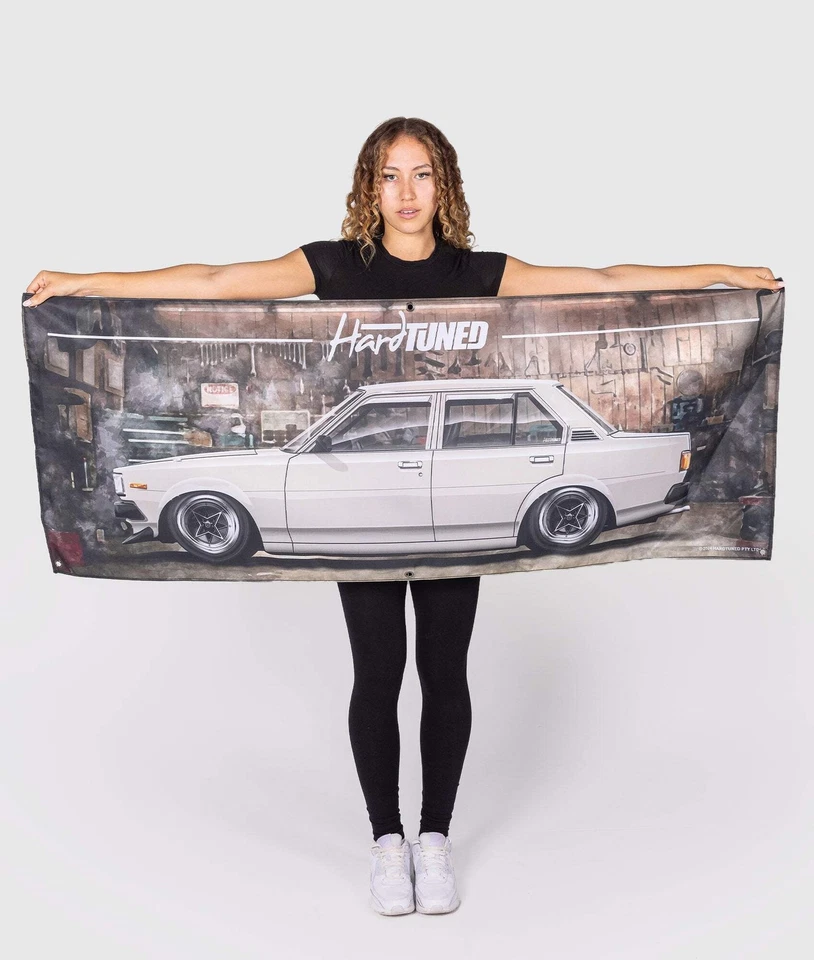 Toyota Corolla KE70 Garage Flag - Image 1 of 4