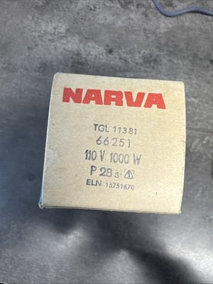 Narva Projektorlampe P28 .s 110Volt /500 Watt