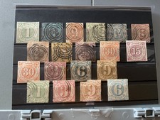 Germany Thurn & Taxis southern district 1852-1865 mm &  used stamps B1342