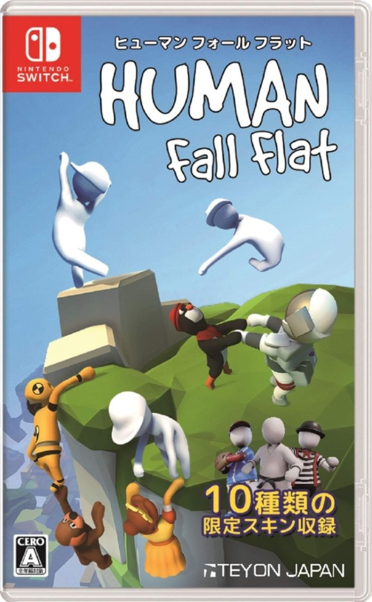 Human Fall Flat Nintendo Switch Game, Open-World Puzzle, 2-8