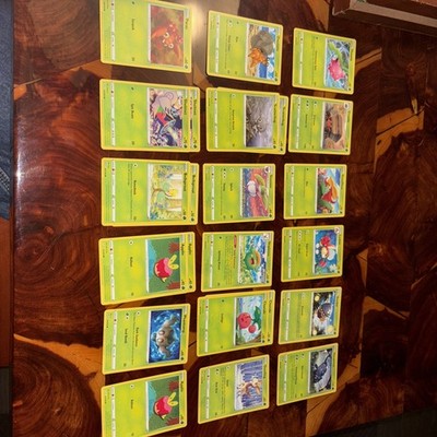 (selling Whole lot) 23  Grass Type  Pokémon Cards In Out Of Pack Condition
