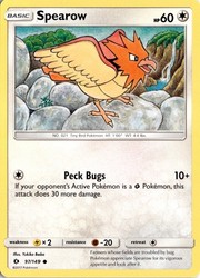 Spearow 97/149 Sun & Moon Base Set
