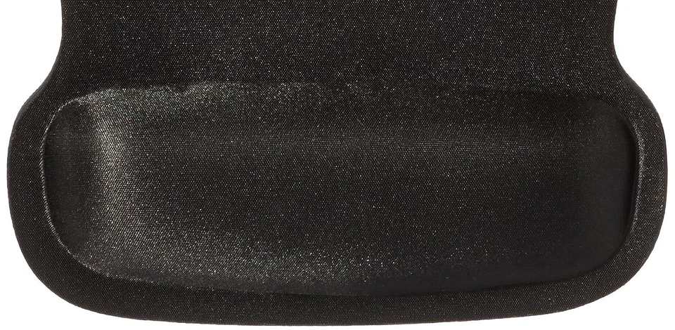 Tapis de souris avec repose-poignet gel Amazon Basics Noir 20 x 25 cm - Photo 4/4