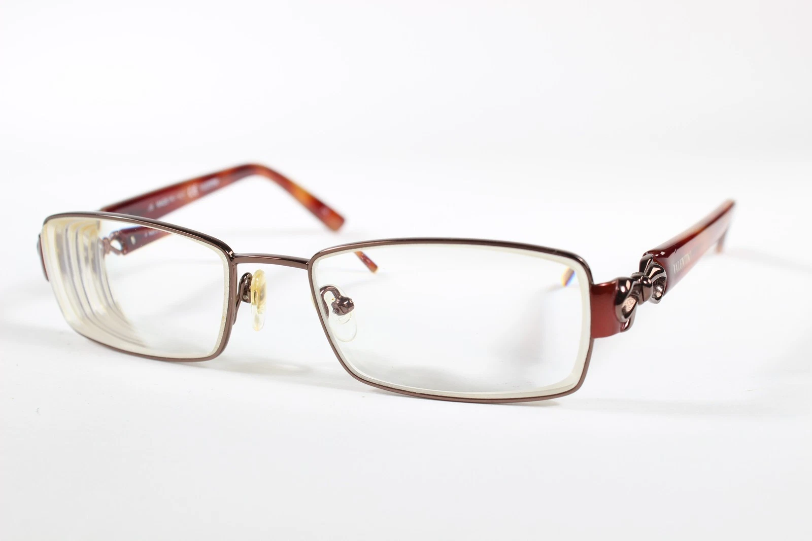 Valentino Eyeglasses V 2107 Women G Full Rim Metal Eyewear Glasses Frames