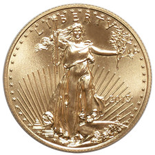 2013 $25 American Gold Eagle 1/2 oz BU 4763.74 per troy oz