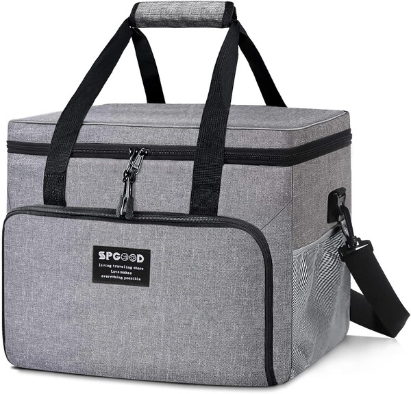 KüHltasche 20-40L Isoliert Faltbar FüR Picknick Camping BBQ Einkaufstasche-image