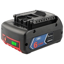18V 6.0Ah Li-ion Battery For Bosch BAT609 BAT610 BAT618 17618 25618-01 GSB GSR