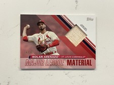 2024 Topps Series 1 Nolan Arenado Major League Material Red /25 Game-Used Relic
