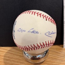 Choo Choo Coleman Autographed MLBall JSA Certified 