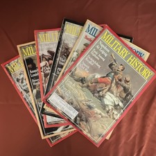 Military History Feb-Oct 1989 Illustrated, Napoleon, Civil War, Spy, Lake Erie