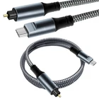 Type C USB-C To Optical Toslink Sound Cable Digital Converters Computer Laptop