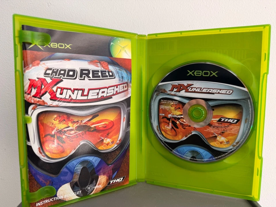 Chad Reed MX Unleashed Microsoft Xbox Game THQ with Manual - Image 2 of 3