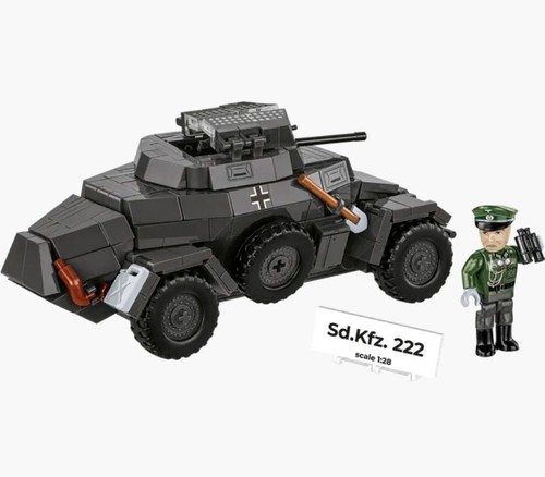 Sd.Kfz.222 armoured car brick model - COBI 2657 - 502 bricks - Picture 3 of 12