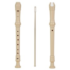 Recorder Instrument, 8 Hole Flute Plastic German Fingering, Soprano Recorder ...