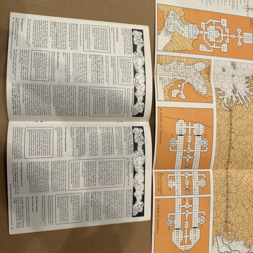AD&D Lot 4 TSR Fantasy Adventure Modules Dungeons Dragons EX1, EX2, UK6, UK7 d&d - Picture 18 of 24