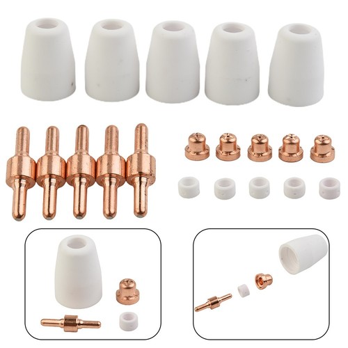 New Useful Plasma Electrodes 20pcs Consumables Equipment Heat resistant