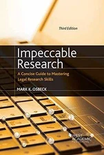 Impeccable Research, A Concise Guide to - Paperback, by Osbeck Mark - Good