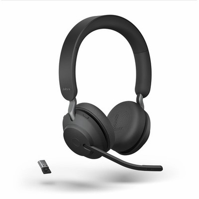 Jabra Evolve2 75 Wireless On-Ear Headset USB-A Black
