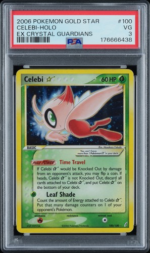 Celebi ★ graded PSA 3 for sale on eBay