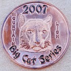 2007 Big Cat Series 4 Geocoin Set #13 - Shiny Finishes - Activated & Adoptable — photo 9