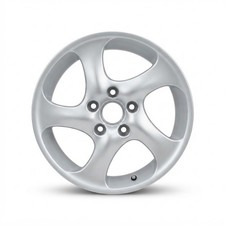 2001-2005 Porsche 911 18 Oem Wheel Rim - Silver