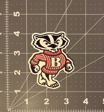 Wisconsin Badgers Sticker Bucky Badger Sticker 3  Vinyl