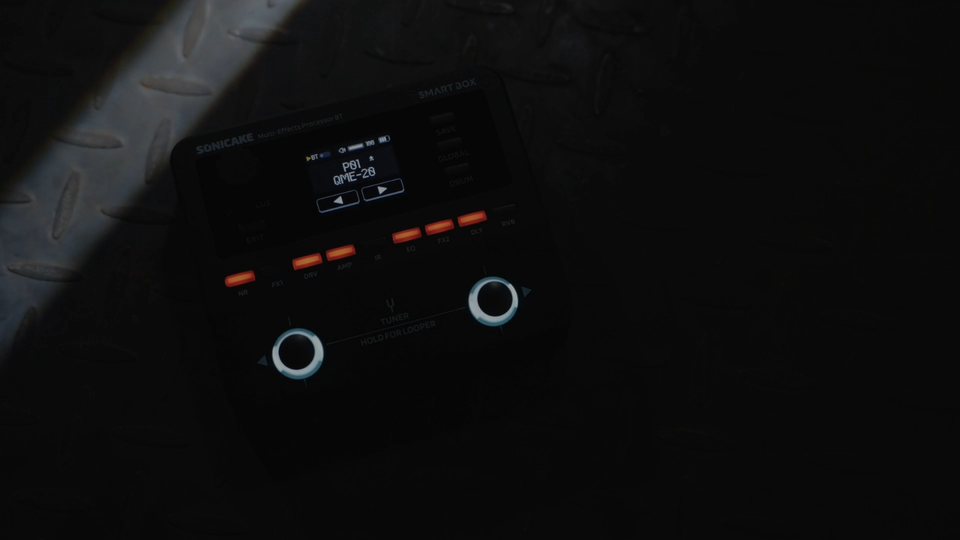 SONICAKE Smart Box Multi Effects Processor For Guitar Bass 130 Effects sonicake-smart-box-multi-effects-processor-for-guitar-bass-130-effects