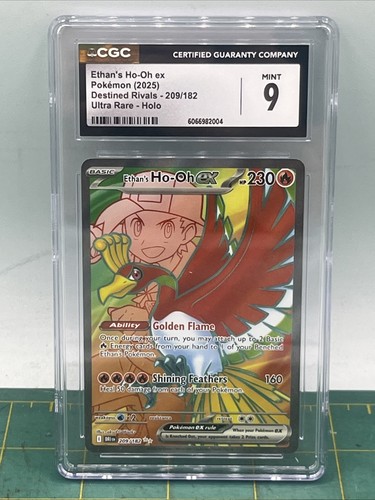 Ethan's Ho-Oh ex graded CGC 9 for sale on eBay