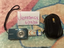Sony Cyber-shot DSC-W350 Blue 14.1MP Compact Digital Camera 4x Zoom Tested